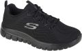 Skechers Graceful Get Connected Vrouwen Zwart Sneakers - Zwart