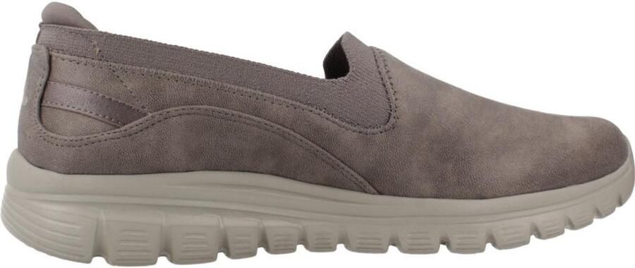 Skechers Slip-on sneakers GRACEFUL Slipper vrijetijdsschoen lage schoen in vegan uitvoering
