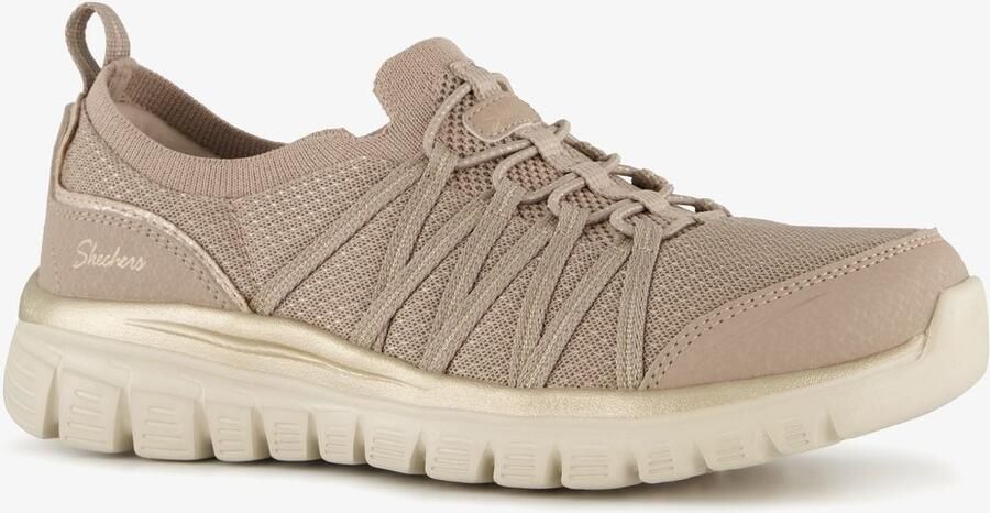 Skechers Slip-on sneakers GRACEFUL-PURECRUSH Vrijetijdsschoen met elastische instap