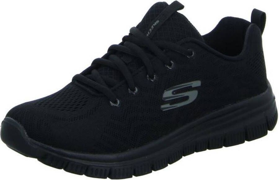 Skechers Sneakers Graceful Get Connected met memory foam vrijetijdsschoen lage schoen veterschoen - Foto 7