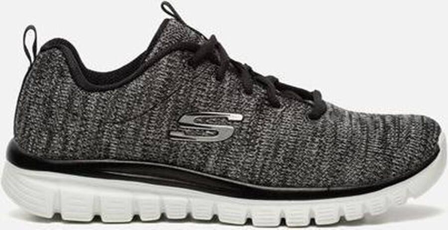 Skechers Sneakers Graceful Twisted Fortune Vrijetijdsschoen lage schoen veterschoen met memory foam - Foto 3