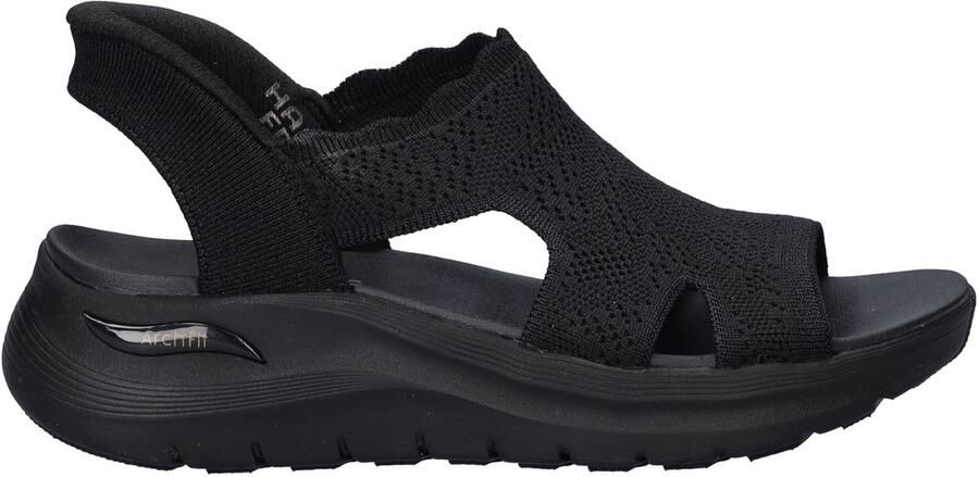 Skechers Hands Free Slip-In Arch Fit 2.0 dames sandaal Zwart