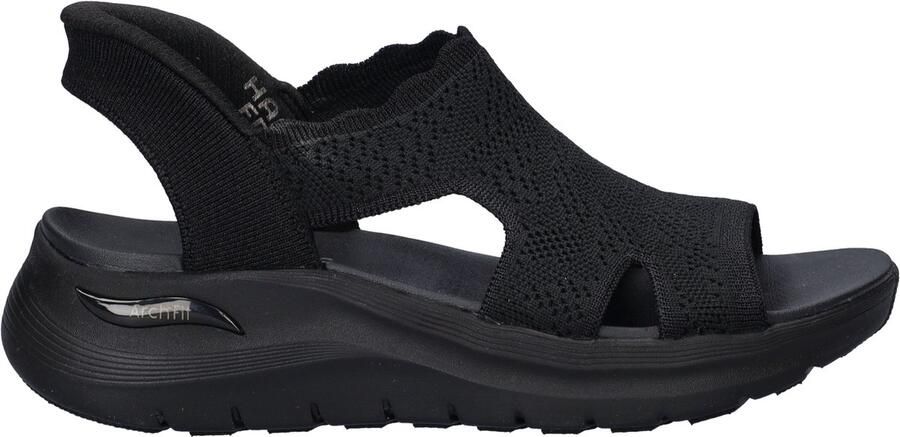 Skechers Hands Free Slip-In Arch Fit 2.0 dames sandaal Zwart