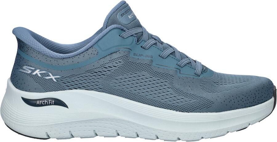 Skechers Hands Free Slip-In Arch Fit 2.0 heren instapper Blue