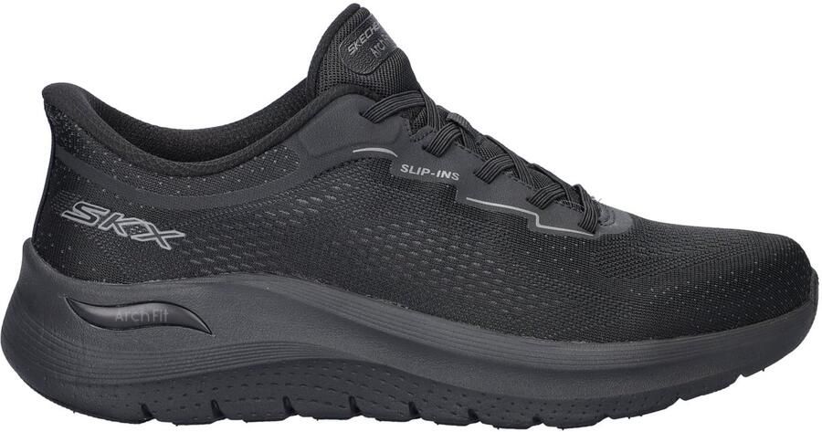 Skechers Hands Free Slip-In Arch Fit 2.0 heren instapper Zwart