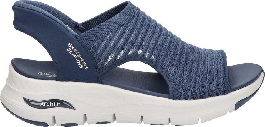 Skechers Hands Free Slip-In Arch Fit dames sandaal Donkerblauw