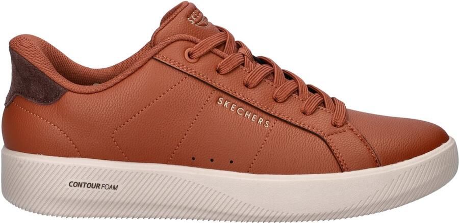Skechers Hands Free Slip-In Arch Fit heren sneaker Cognac