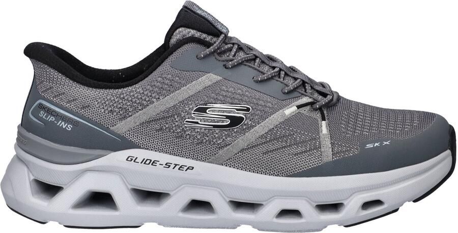 Skechers Hands Free Slip-In Glide Step Altus heren sneaker Grijs