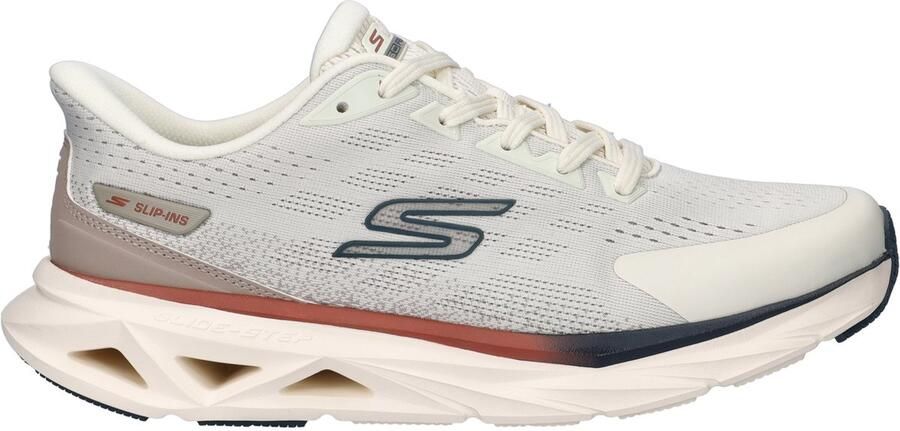 Skechers Hands Free Slip-In Glide Step Vortex heren sneaker Natural