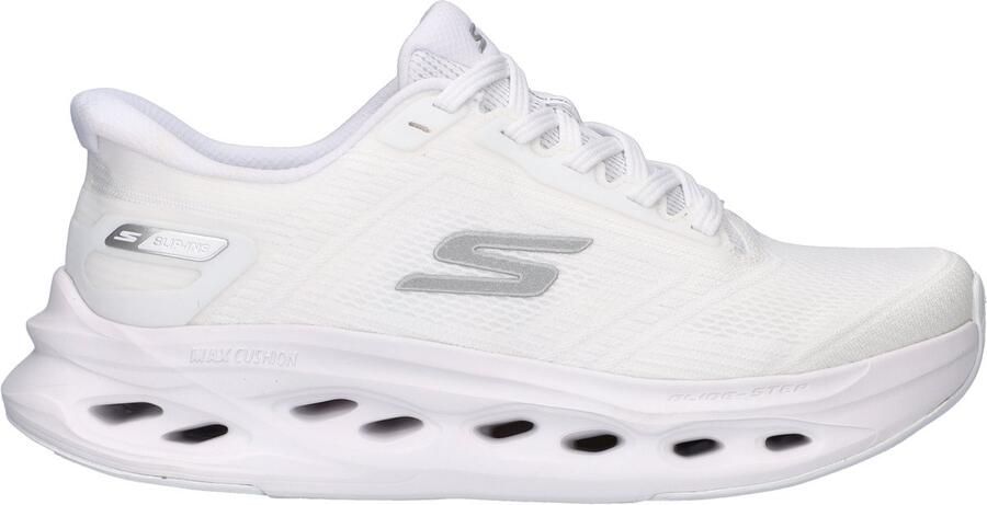 Skechers Hands Free Slip-In Max Cushioning Glide heren sneaker Wit