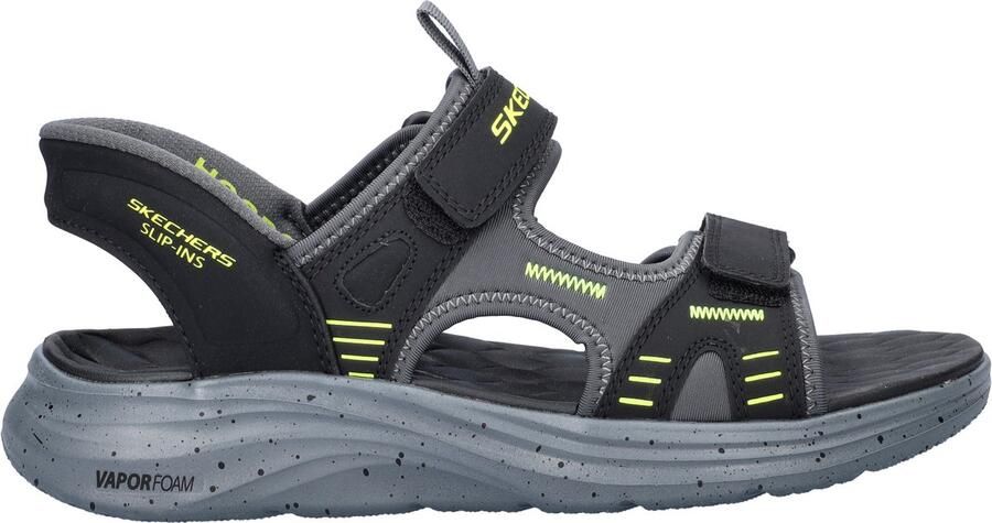 Skechers Hands Free Slip-In Vapor Foam heren sandaal Zwart multi