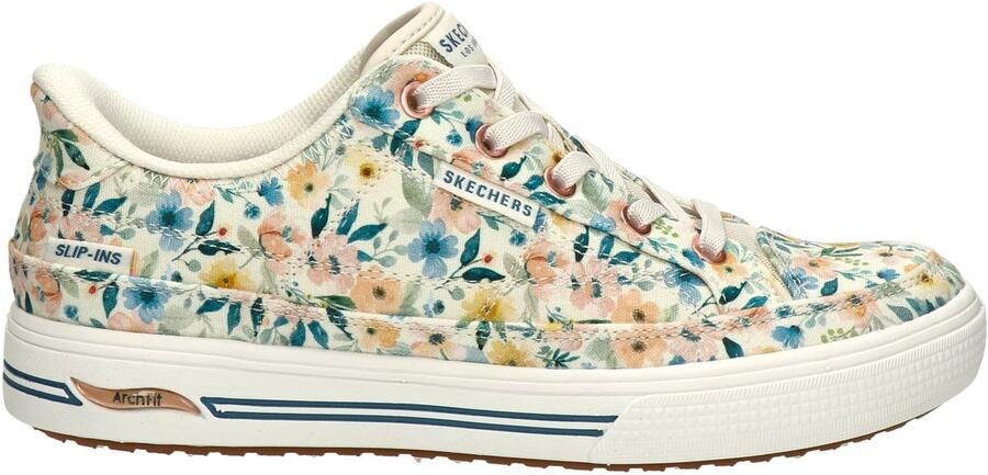 Skechers Hands Free Slip-Ins Arch Fit Arcade dames sneaker Beige multi