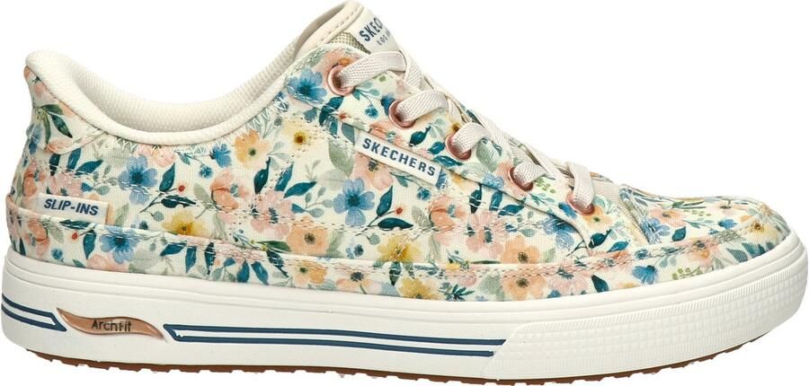 Skechers Hands Free Slip-Ins Arch Fit Arcade dames sneaker Beige multi