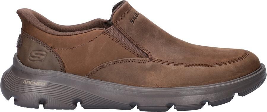 Skechers Hands Free Slip-Ins Arch Fit Garza heren instapschoen Bruin