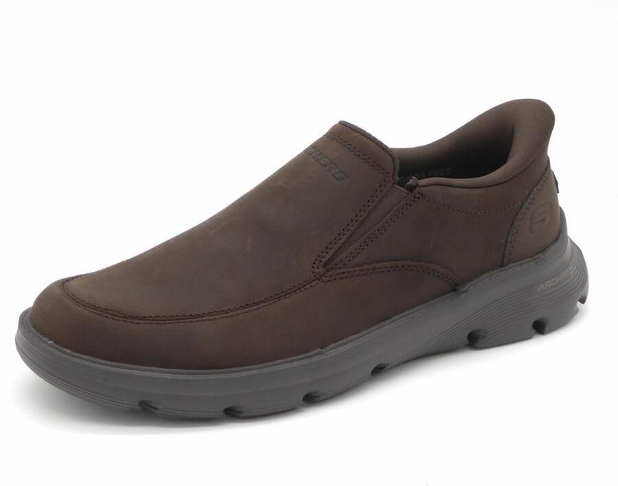 Skechers Hands Free Slip-Ins Arch Fit Garza heren instapschoen Bruin