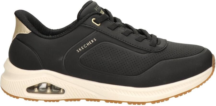 Skechers Hands Free Slip-Ins Arch Fit Uno dames sneaker Zwart