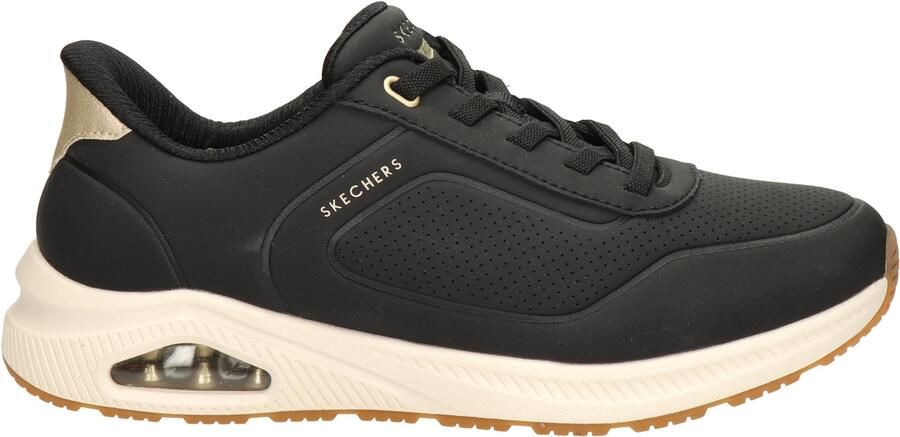 Skechers Hands Free Slip-Ins Arch Fit Uno dames sneaker Zwart