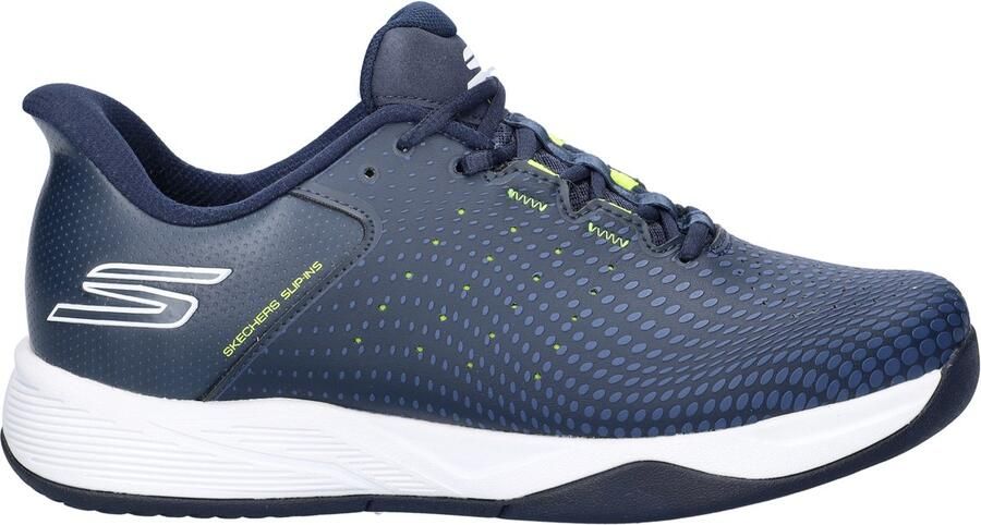 Skechers Hands Free Slip-Ins Arch Fit Viper Court Road heren sneaker Donkerblauw