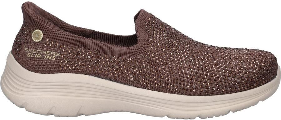 Skechers Hands Free Slip-Ins Bedford Genuine Gem dames instapschoen Bruin