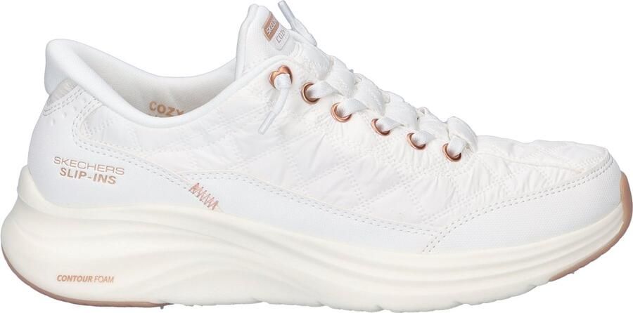 Skechers CONTOUR FOAM GOLDEN HOUR Dames Instappers Wit - Foto 7
