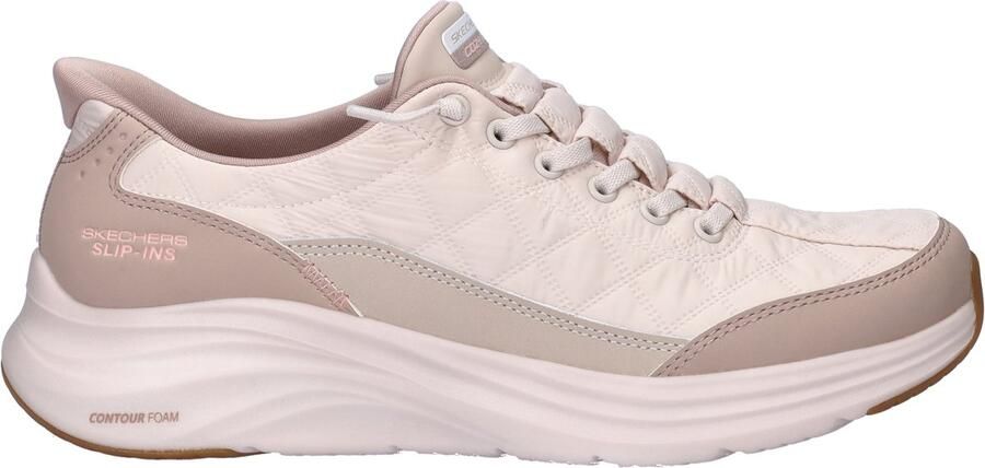 Skechers Hands Free Slip-Ins Contour Foam dames sneaker Beige multi - Foto 2