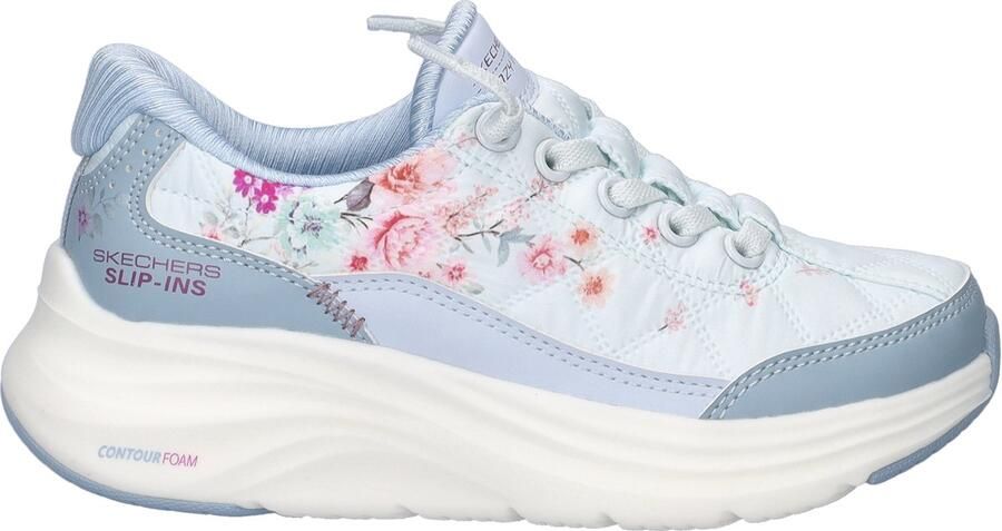 Skechers Hands Free Slip-Ins Contour Foam dames sneaker Licht blauw
