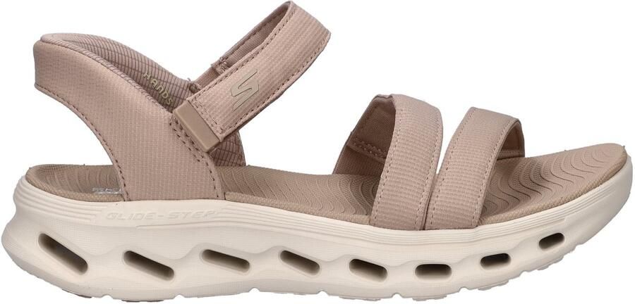 Skechers Hands Free Slip-Ins Glide Step dames sandaal Taupe