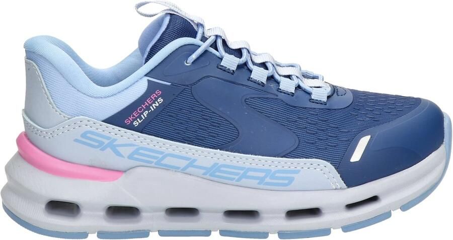 Skechers Hands Free Slip-ins Glide-Step Vista Lane meisjes sneaker Blauw - Foto 5