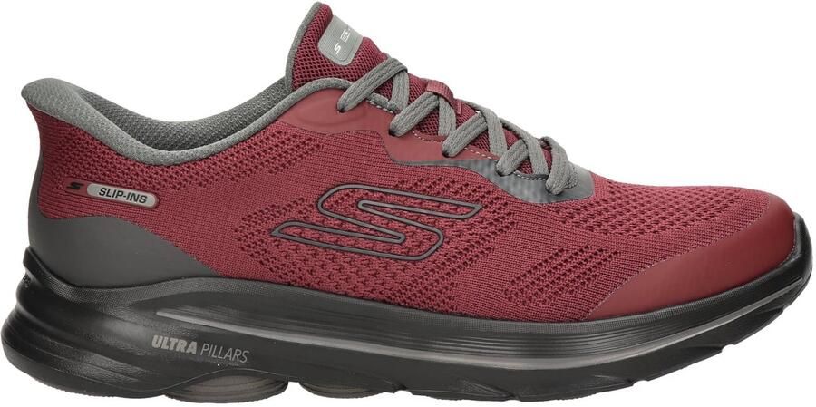 Skechers Hands Free Slip-Ins Go Walk 8 dames sneaker Rood multi