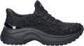 Skechers Hands Free Slip-ins: Hazel 2 Lumetta dames lage sneakers Zwart - Zwart
