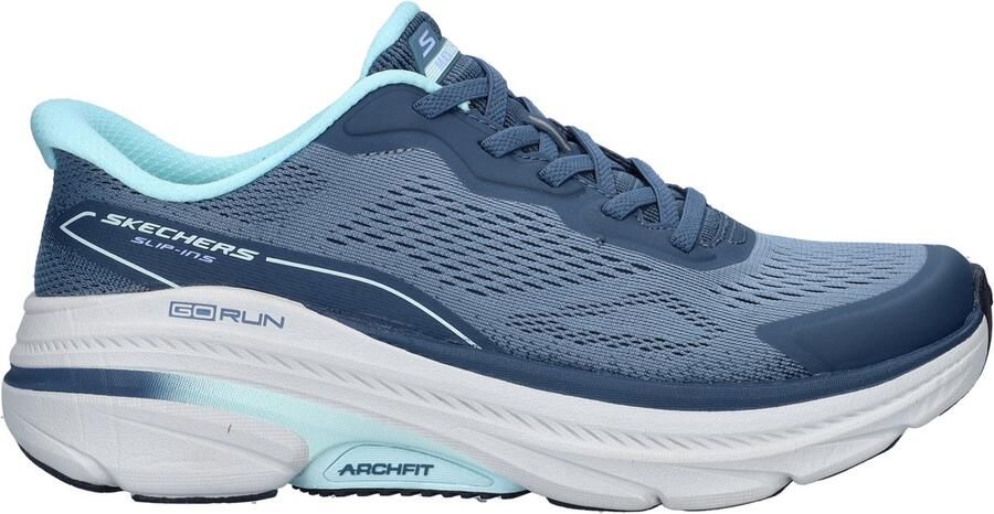 Skechers Hands Free Slip-ins Max Cushioning Go Run Arch Fit 2.0 Azusah dames sneaker Blauw