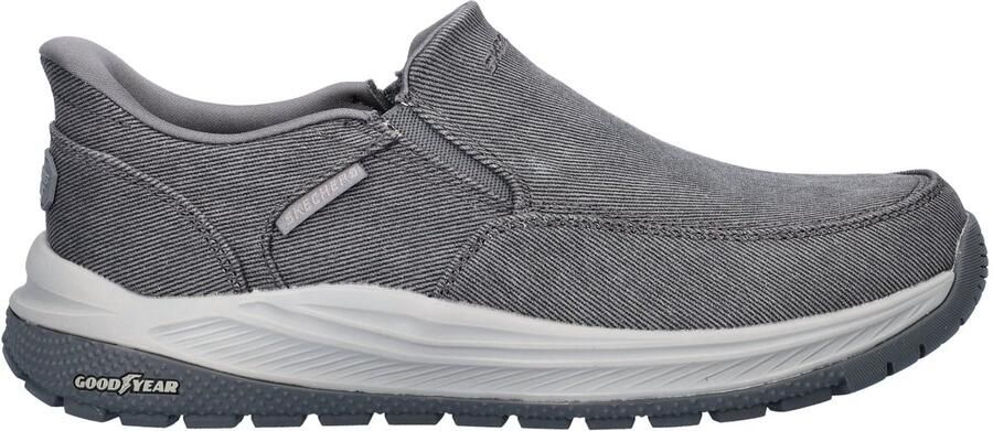 Skechers Hands Free Slip-Ins Meroe heren mocassin Grijs