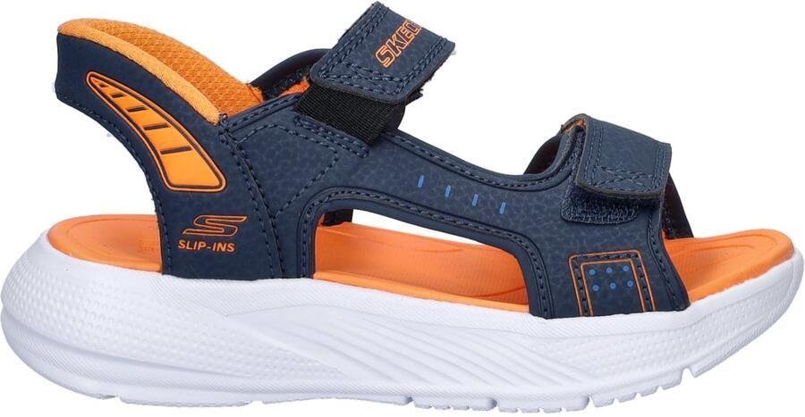 Skechers Hands Free Slip-ins: Microspe Splash Hydro Ease jongens sandaal Blauw