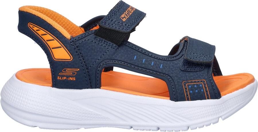 Skechers Hands Free Slip-ins: Microspe Splash Hydro Ease jongens sandaal Blauw