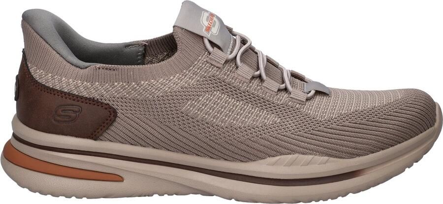 Skechers Hands Free Slip-Ins Norlan heren instapper Taupe