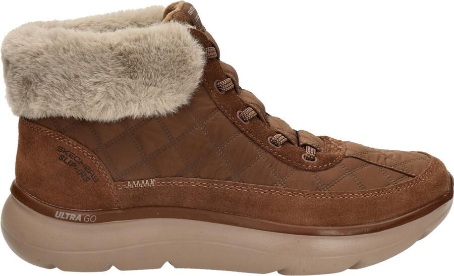 Skechers Hands Free Slip-ins On-The-GO Encore Cozy Fit Maisie dames boots Cognac
