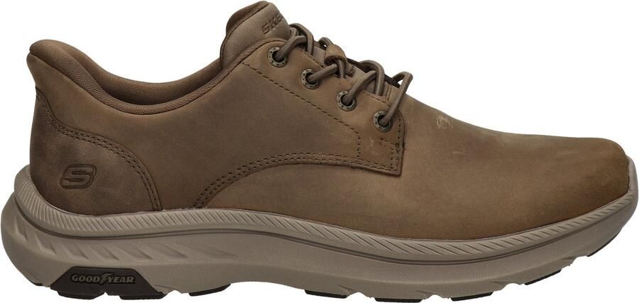 Skechers Hands Free Slip-Ins Pollard heren sneaker Donker Taupe