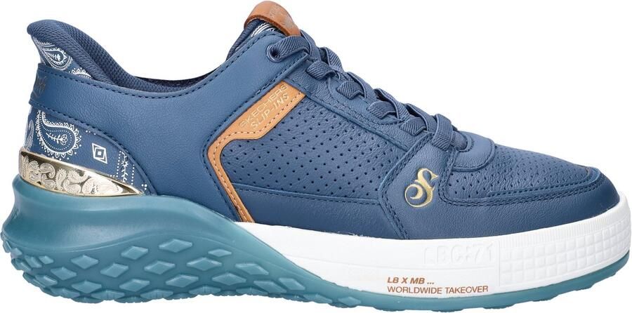 Skechers Slip-on sneakers SIZZLE-SNOOP SIZZLE SLIP-INS PAISLEY snoop dogg sneaker om in te stappen