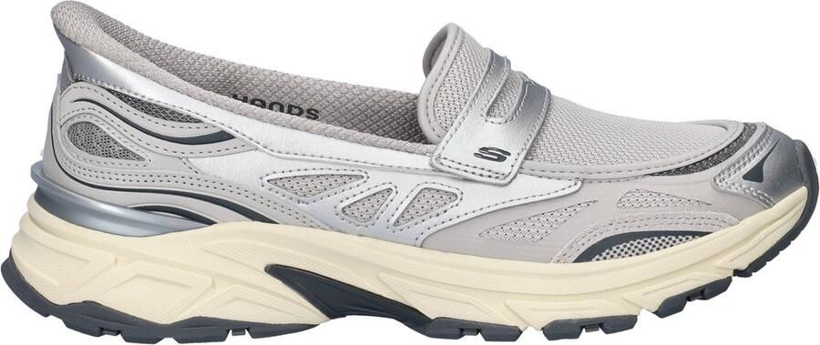 Skechers Hands Free Slip-Ins Stamina Sport dames instapschoen Zilver