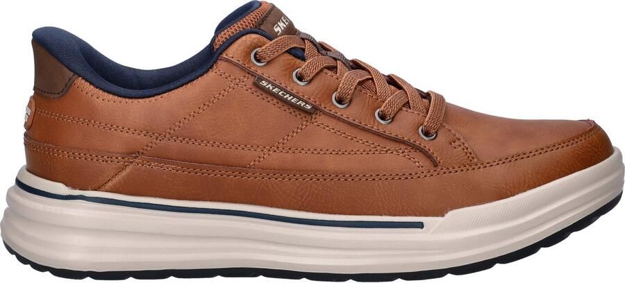 Skechers Hands Free Slip-Ins Sterling heren sneaker Cognac