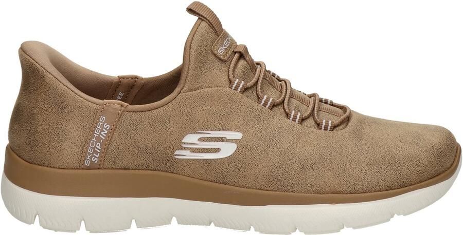 Skechers Hands Free Slip-Ins Summits dames instapschoen Camel