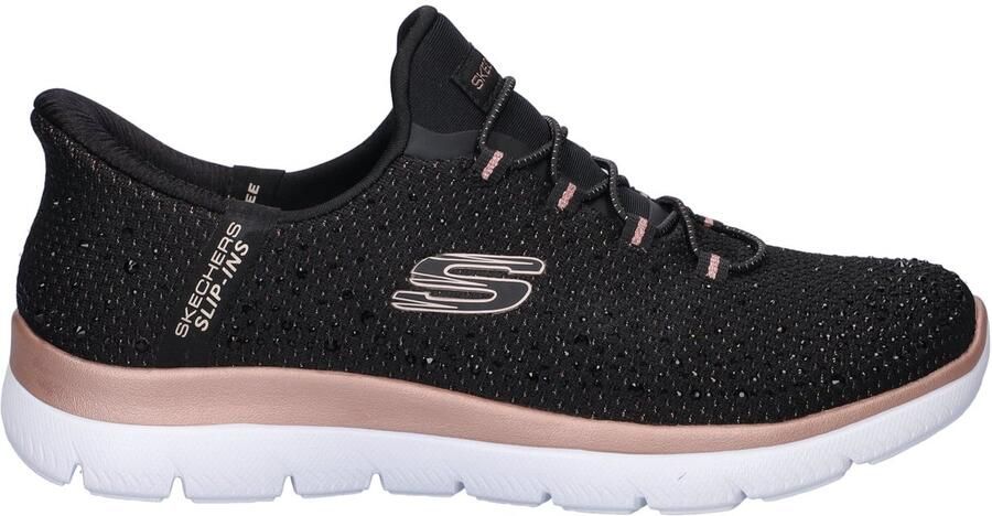 Skechers Hands Free Slip-Ins Summits dames sneaker Zwart