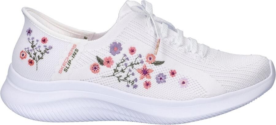Skechers Hands Free Slip-Ins Ultra Flex 4.0 dames sneaker Wit