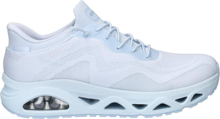 Skechers Hands Free Slip-Ins Uno Glide-Step dames instapper Licht blauw