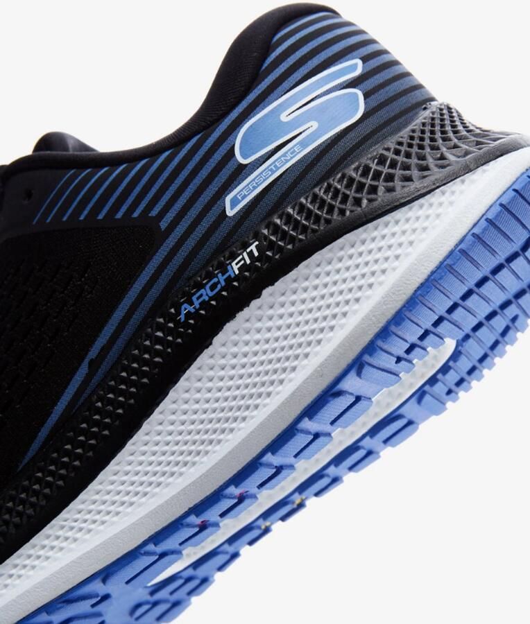 Skechers Hardloop Sneakers voor Dames Zwart Multicolor