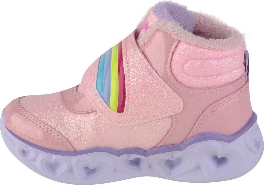 Skechers Heart Lights Brilliant Rainbow 302669N-PKLV voor meisje Roze Laarzen Sneeuw laarzen - Foto 2