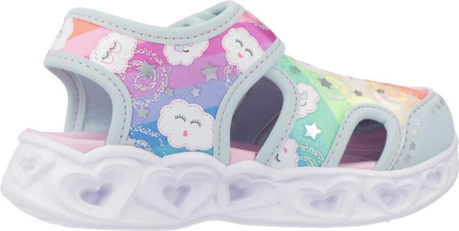 Skechers HEART LIGHTS SANDALS-CUTIE CL Turquoise Multi - Foto 3