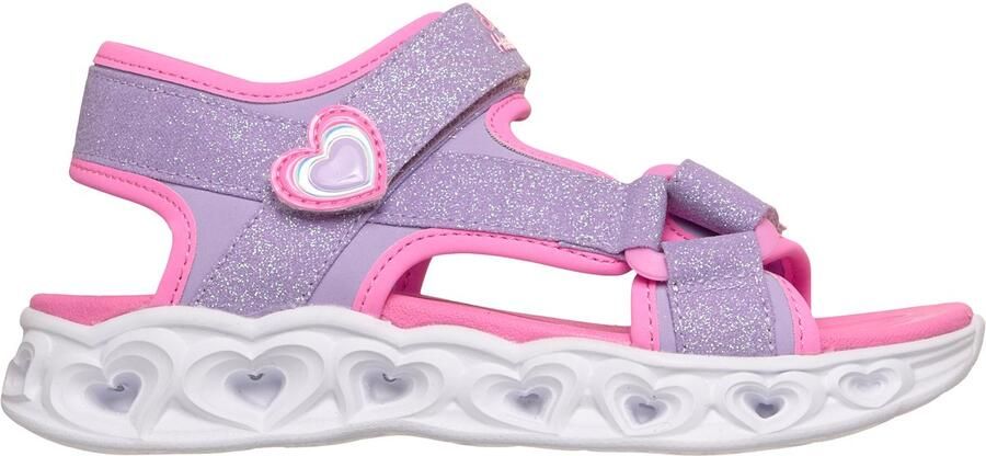 Skechers HEART LIGHTS SANDALS-SUGAR SP Meisjes Sandalen Lavendel - Foto 6