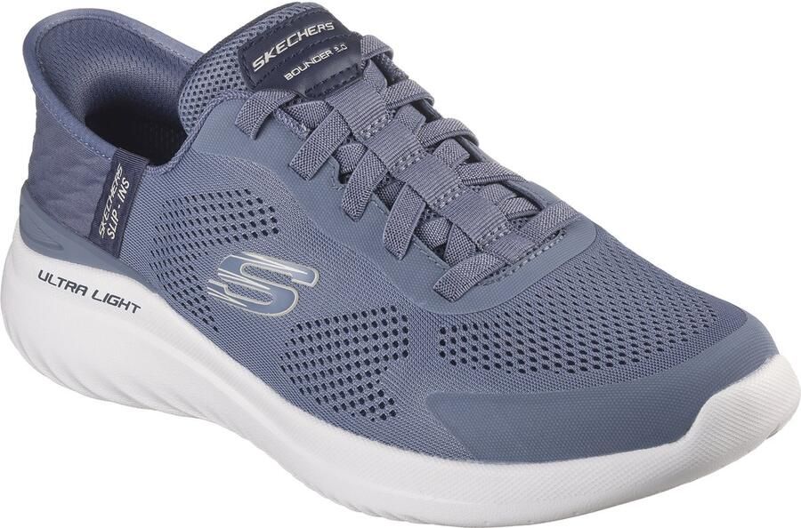 Skechers Slip-Ins Bounder 2.0 Instappers Heren Blauw