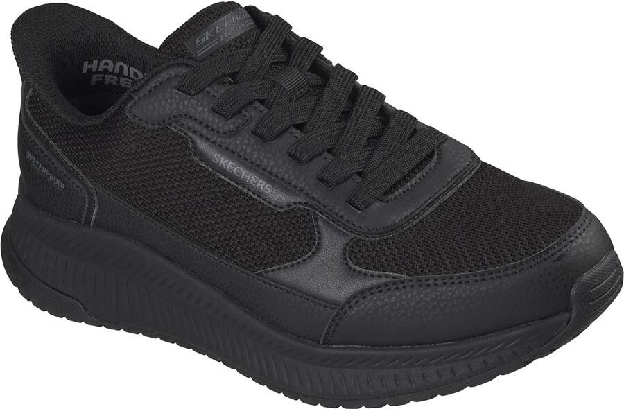 Skechers Heren BOBS Sport Squad 4 Crucial Step Slip Ins Black